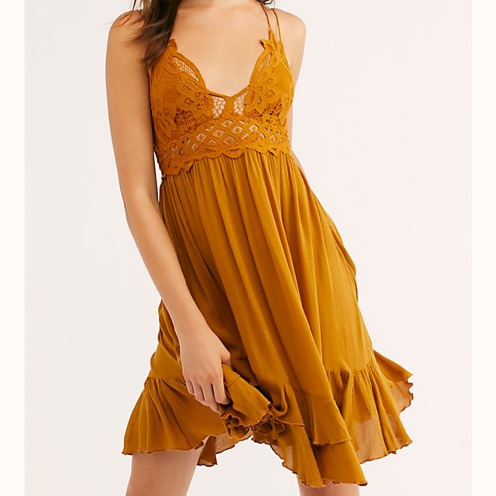 Free people adella lace dress